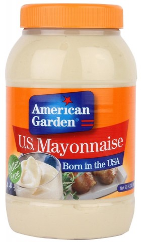American Garden Mayonnaise  GULTEN FREE 887ml