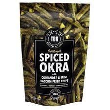 To Be Honest Spiced Okra Chips 70 gms