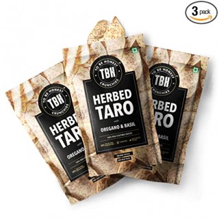 To Be Honest Herbed Taro Chips 85 gms