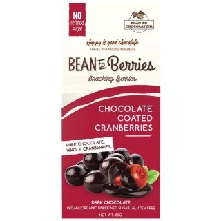 Bean to Chocolatier Bean To Berries Cranberry Chocolate80g