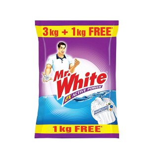 MrWhite Detergent powder 3Kg +1Kg Free
