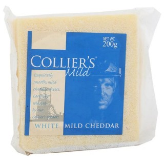 Colliers Cheddar White 200gm