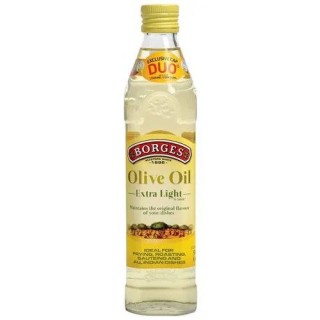 Borges Extra light olive oil Glass 12x500ML