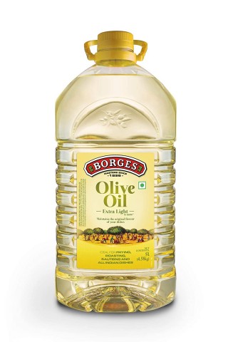 Borges Extra light olive oil PET 3x5L
