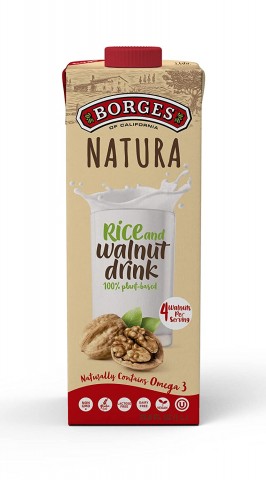 Borges Natura Rice & walnuts Drink 6x1L