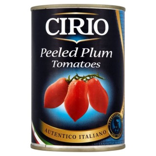 CHRIO PEELED PLUM TOMATO 400GM