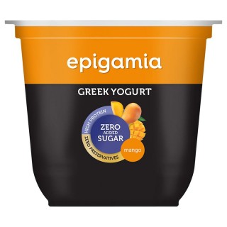 EPIGAMIA Greek Yogurt Mango No Added Sugar 120 g