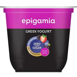 EPIGAMIAá Greek Yogurt Mixed Berry No Added Sugar 120 g