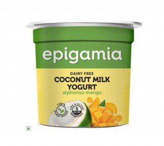 EPIGAMIA Coconut Milk Yogurt Alphonso 90GMS