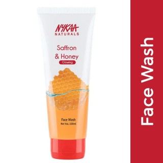 Nykaa Naturals Saffron & Honey Facewash100ML