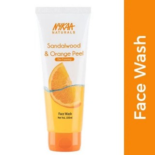 Nykaa Naturals Sandalwood & Orange Peel Facewash100ML