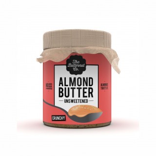 TBC Unsweetened Almond Butter Crunchy 200 Gms