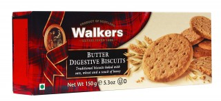 walkers butter disgestive biscuits150g