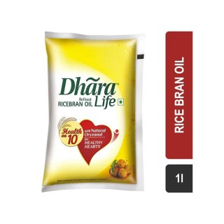 Dhara Rice Brain Oil 1 Ltr pp