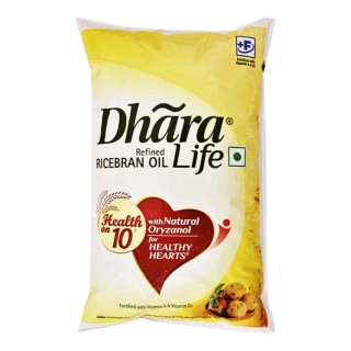 Dhara Rice Brain Oil 1l