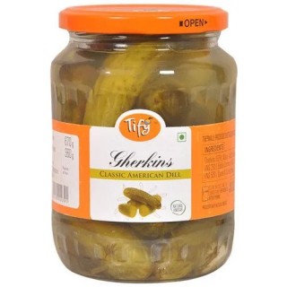 Tify Gherkins Classic American Dill 360 g Bottle