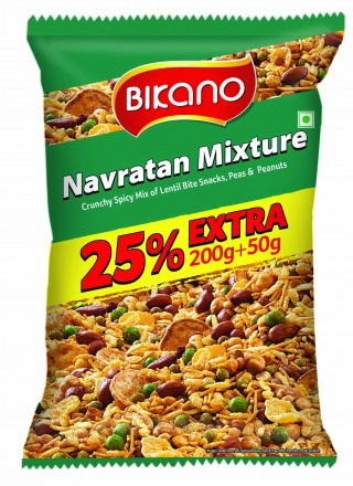 Bikano Navratan Mixture 200g+50g (Scheme)