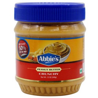 ABBIES Peanut Butter Crunchy (S)340GM