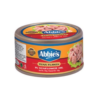 ABBIES Tuna Flakes in Sunflower Oil185GM