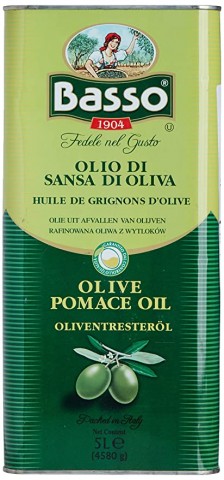 BASSO Pomace Olive Oil 5L5000ML