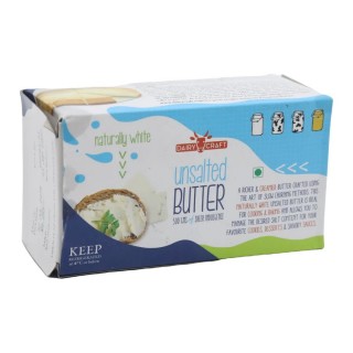 DAIRY CRAFT BUTTER UNSALTED 500 GM