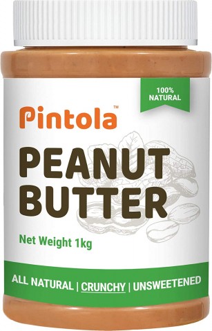 Pintola All Natural Peanut Butter Crunchy1kg