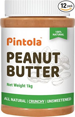 Pintola All Natural Peanut Butter Crunchy350g