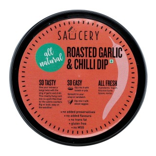 Saucery Roasted Garlic & Chilli150 GM