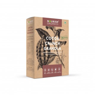 Nourish Organics Cocoa Crunch Granola300GM