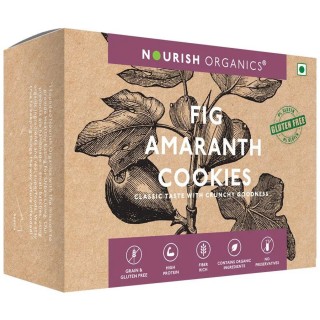 Nourish Organics Fig Amaranth Cookies110GM