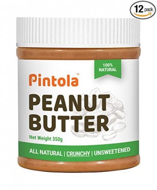 Pintola OrganicAll Natural Peanut ButterCrunchy350g