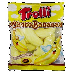Trolli Mallow Choco Bananas 150g (1X8)