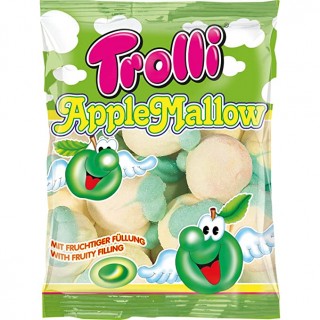 Trolli Apple Mallows Filled 150g (1X8)