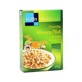 Kolln Muesli  Crunchy Honey  Nuts & Oats  375g