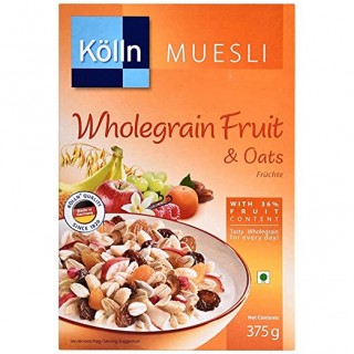 Kolln Muesli  Wholegrain Fruits & Oats  375g