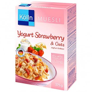 Kolln Muesli Yogurt Strawberry 375 g