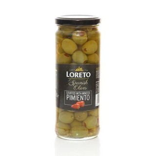 Loreto Minced Pimiento Stuffed Olives 440Gm
