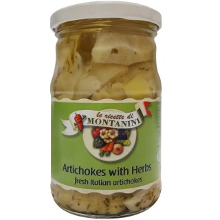 Montanini Artchokes With Herbs  280G
