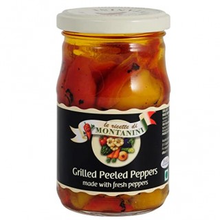 Montanini Grilled Peeled Peppers  280G