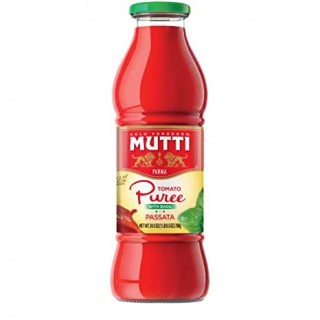 MUTTI Tomato Puree  ORGANIC Bottle 560g Mutti