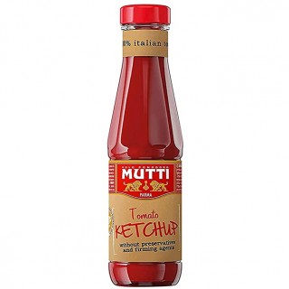 MUTTI Tomato Ketchup  Bottle 340g. Mutti