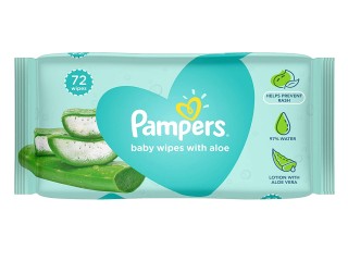 PAMPERS WIPES FC FE 72X2X12