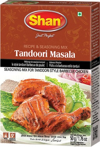 Shan Spice Mix For Tandoori Chicken BBQ 50 Gms