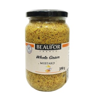 Beaufor Whole Grain Mustard 350 Gms