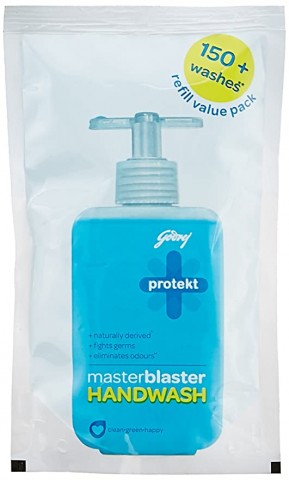 protekt ref master blaster handwash Blue 180ml
