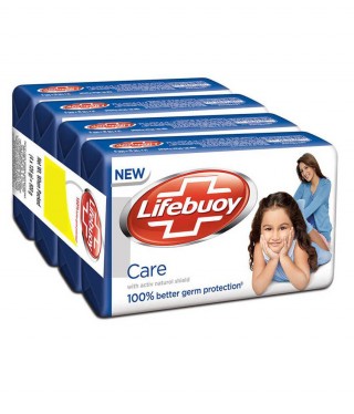 LIFEBUOY CARE SOAP 4X125G