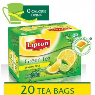 LIPTON CLEAR GREEN TEA CITRUS 20S TB 26G