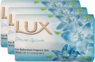 LUX FRESH SPLASH SOAP 150 G X 3 WRP