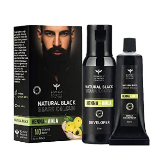 BOMBAY SHAVING CO Natural Black Beard Colour 60GM