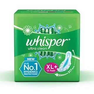WHISPER SANITRYPAD ULTRA XL+ 15P